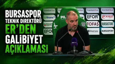 Trendyol 1. Lig’in 5. haftasında oynanan Bursaspor-İstanbulspor karşılaşması sonrası her