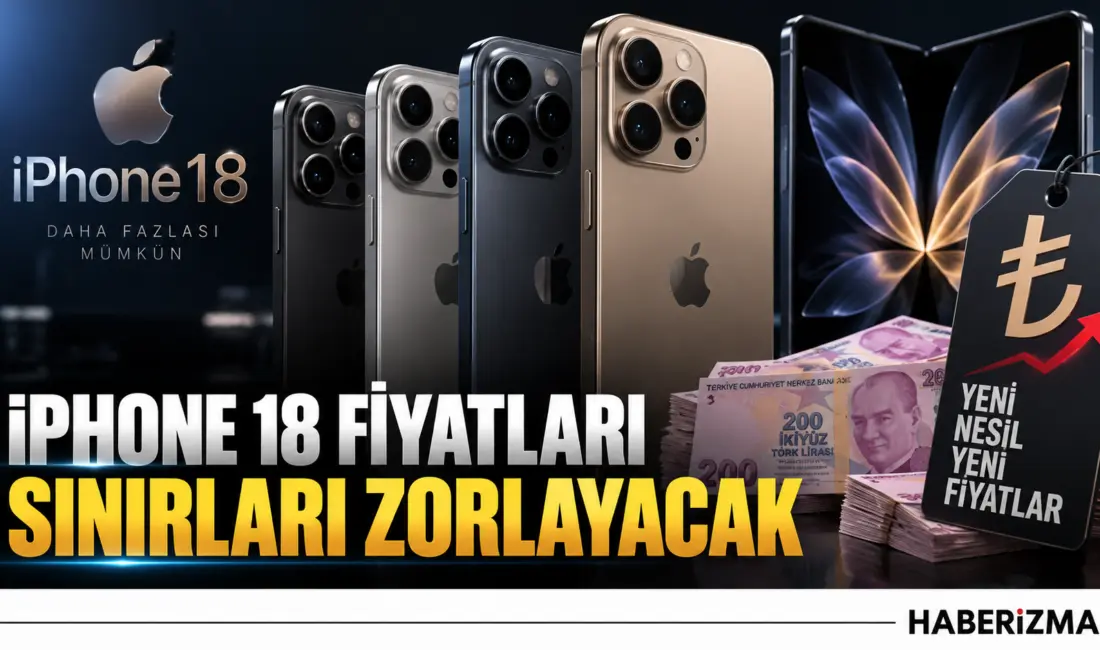 Teknoloji devi Apple'ın merakla beklenen yeni amiral gemisi iPhone 18