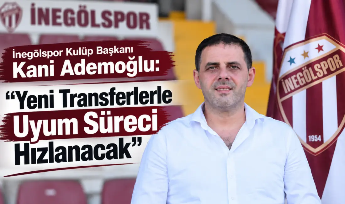 Sultan Su İnegölspor Kulüp Başkanı Kani Ademoğlu, sahalarında 12 Bingölspor