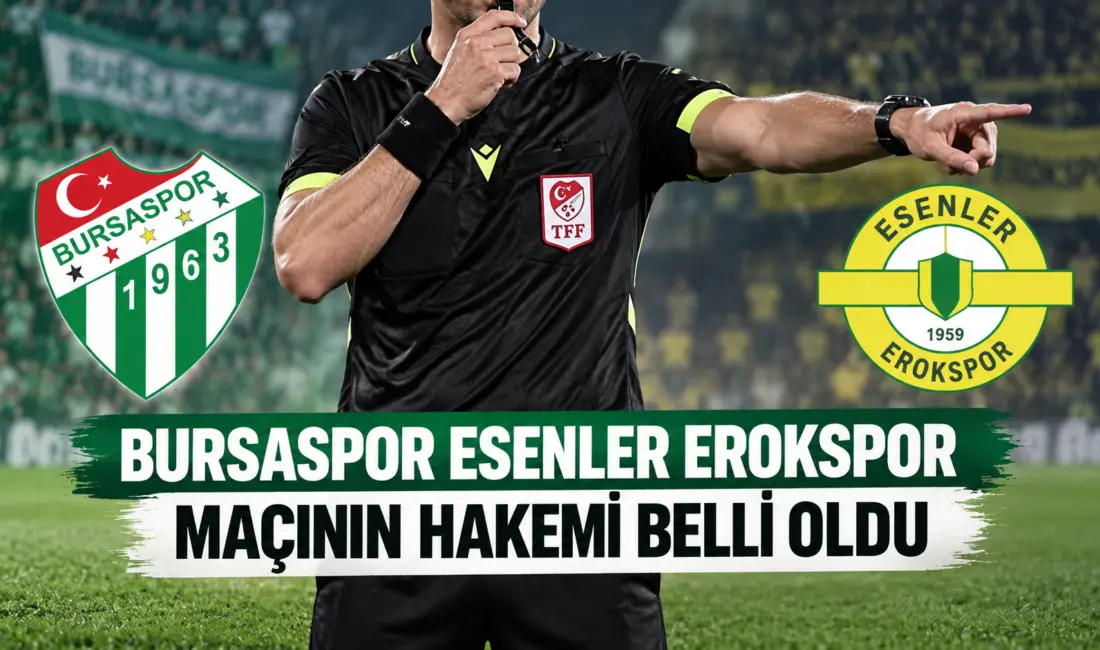 Trendyol 1. Lig'in 7. haftasında Bursaspor'un sahasında Esenler Erokspor'u konuk