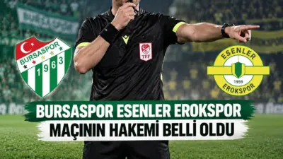 Trendyol 1. Lig'in 7. haftasında Bursaspor'un sahasında Esenler Erokspor'u konuk