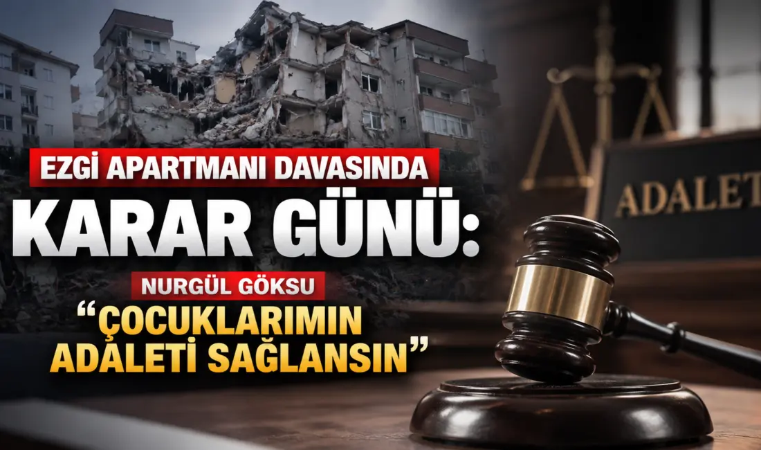 Kahramanmaraş'ta 6 Şubat depremlerinde 35 kişinin yaşamını yitirdiği Ezgi Apartmanı