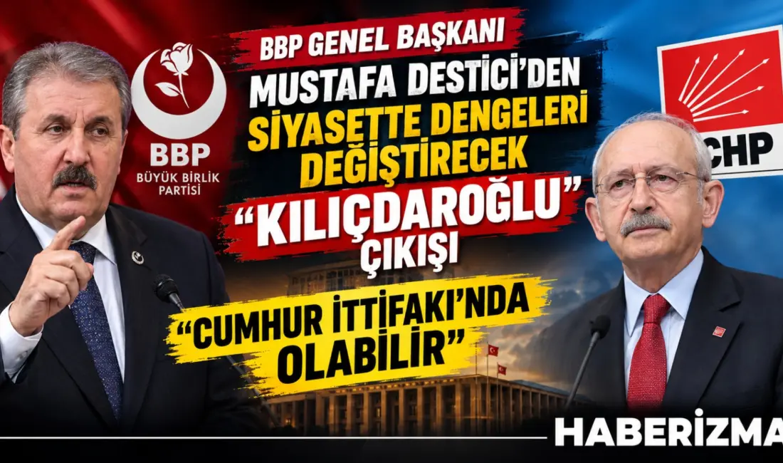Büyük Birlik Partisi (BBP) Genel Başkanı Mustafa Destici, mahkemenin “mutlak