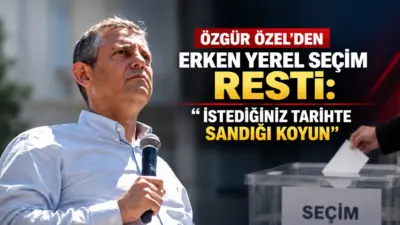 Yeni Parti Genel Başkanı Özgür Özel, Üsküdar Belediyesi'nde yaşanan başkan