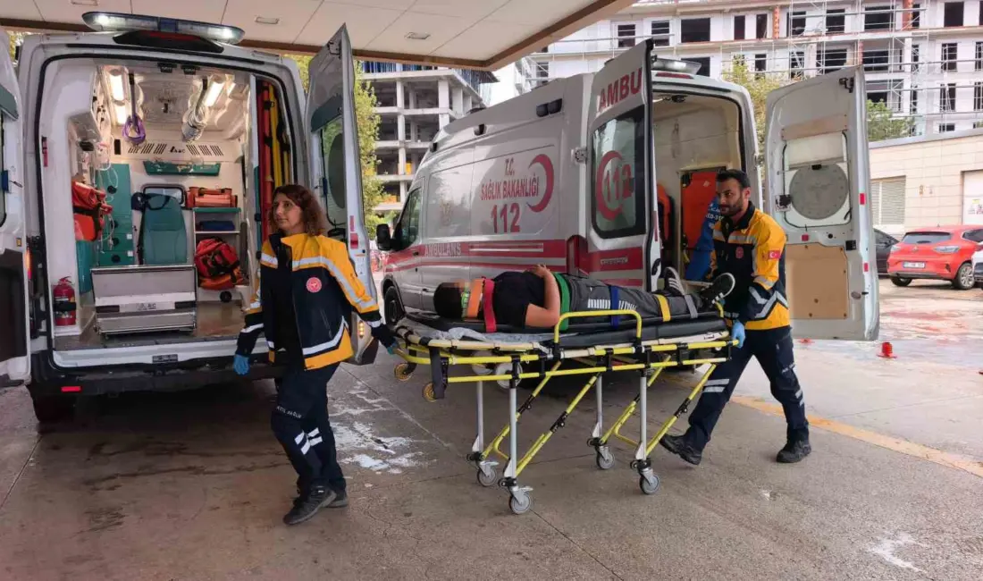Bursa’nın İnegöl ilçesinde meydana gelen olayda, 12 yaşındaki çocuk apartmanın