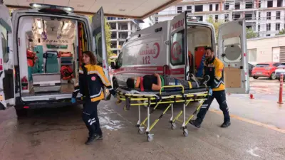Bursa’nın İnegöl ilçesinde meydana gelen olayda, 12 yaşındaki çocuk apartmanın