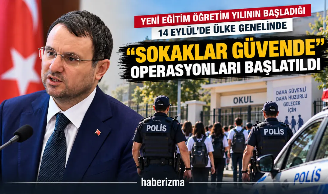 Adalet Bakanı Akın Gürlek, yeni eğitim öğretim yılının başladığı 14