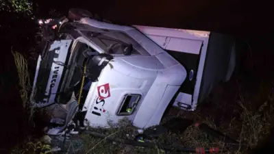 Bursa’nın Yenişehir ilçesinde alkollü tır sürücüsünün ters şeride girerek motosiklete