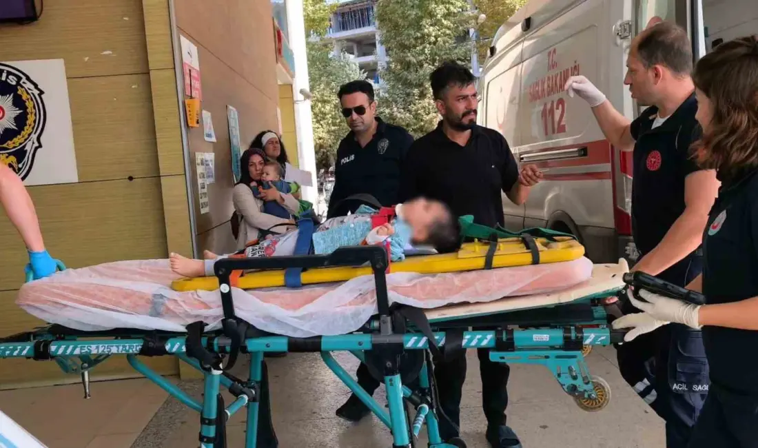 Bursa’nın İnegöl ilçesinde 2 yaşındaki çocuk, 3. katın penceresinden beton