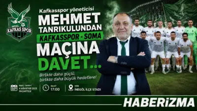 İnegöl Kafkasspor Başkan Yardımcısı Mehmet Tanrıkulu İnegöl Kafkasspor olarak, TFF