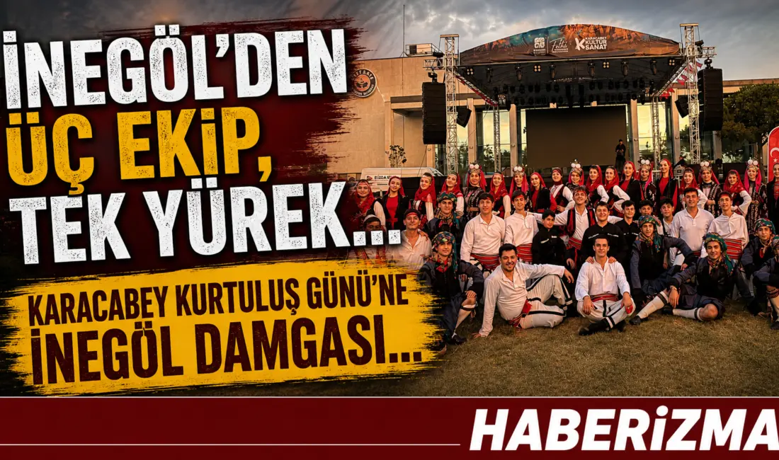 Karacabey’in kurtuluşunun 104. yılı dolayısıyla 14 Eylül’de düzenlenen kutlamalarda, İnegöl’den
