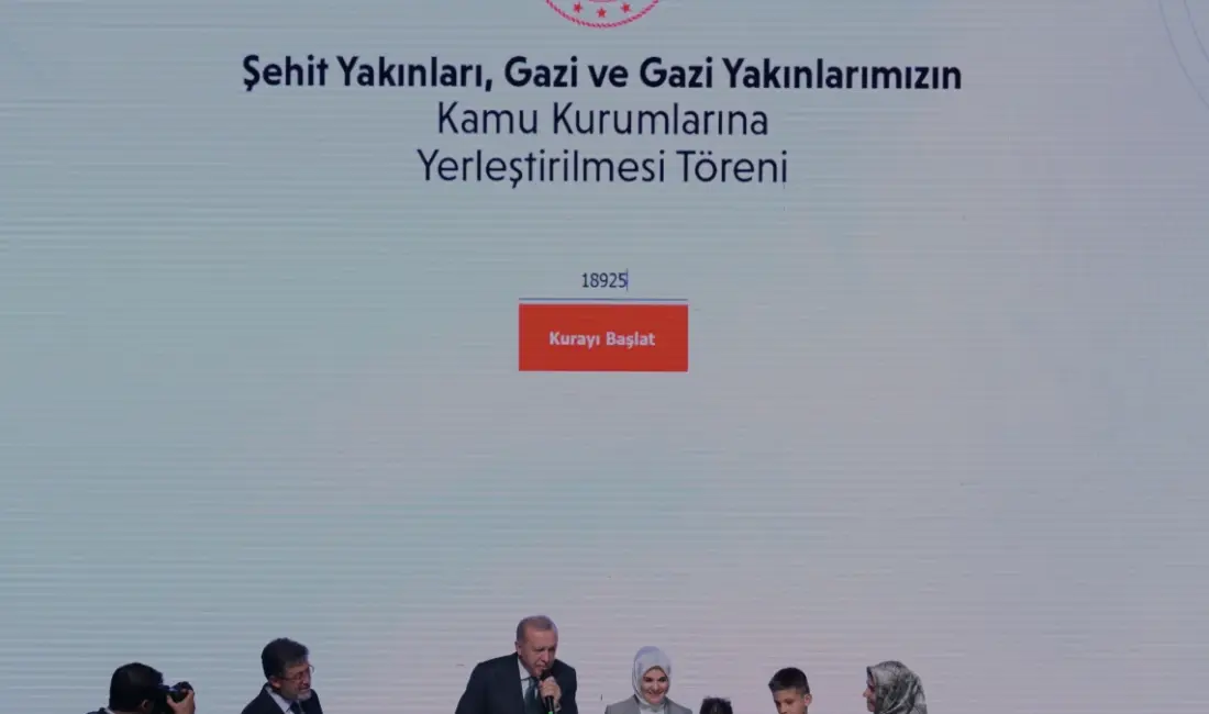 Gaziler Günü vesilesiyle 571 şehit yakını, gazi ve gazi yakınının