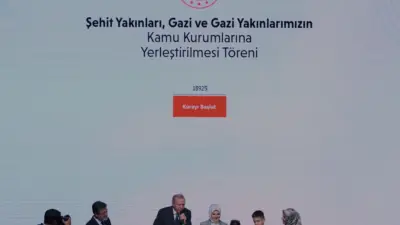 Gaziler Günü vesilesiyle 571 şehit yakını, gazi ve gazi yakınının