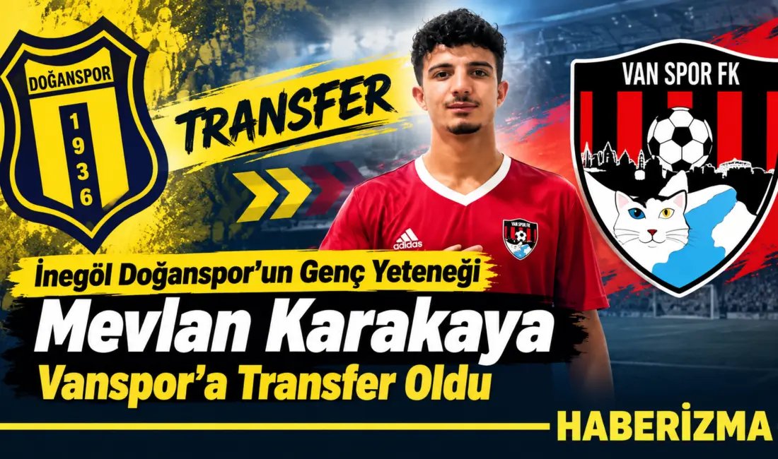 İnegöl’ün köklü spor kulüplerinden İnegöl Doğanspor, altyapısından yetişen 19 yaşındaki