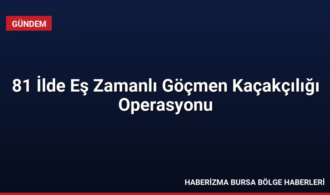 81 ilde eş zamanlı düzenlenen operasyonlarda 19 organizatör gözaltına alındı,