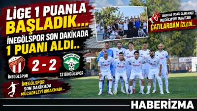 UZATMADA BİR PUANI KURTARDIK...