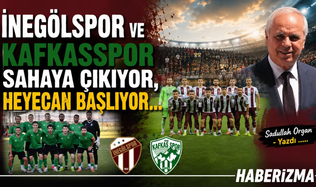 2026-2027 sezonunda 2. Lig’de mücadele edecek olan temsilcilerimiz İnegölspor ve