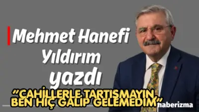 “CAHİLLERLE TARTIŞMAYIN, BEN HİÇ GALİP GELEMEDİM” Sosyal medyada “Kent Konseyi