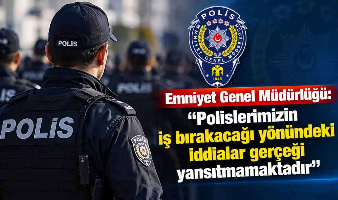 Emniyet Genel Müdürlüğü tarafından, “28 Eylül tarihinde iş bırakma kararı
