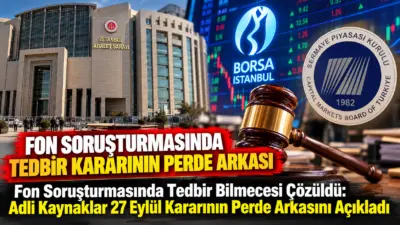 İstanbul Cumhuriyet Başsavcılığı'nca yürütülen fon soruşturmasında şirket ve fonların hesaplarındaki