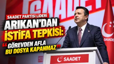 Saadet Partisi Genel Başkanı Mahmut Arıkan, sermaye piyasalarındaki fon manipülasyonu
