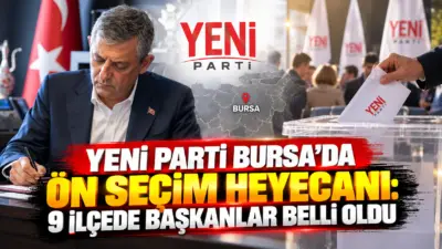 YENİ Parti'nin delege vesayetini kaldırarak doğrudan üyelerin oylarıyla ilçe başkanlarını