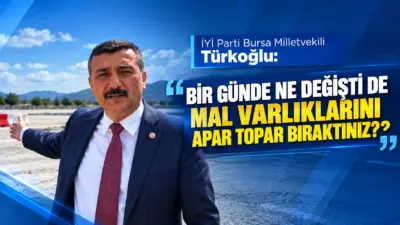 İYİ Parti Genel Başkan Yardımcısı ve Bursa Milletvekili Selçuk Türkoğlu,