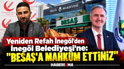 Yeniden Refah Partisi İnegöl Teşkilat Başkanı İsmail Sali, kapatılan Halk