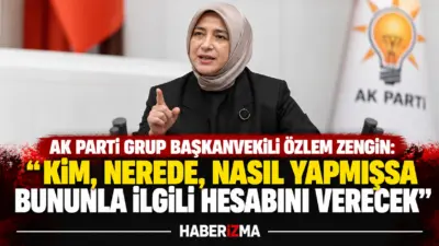 AK Parti Grup Başkanvekili Özlem Zengin, kamuoyunun gündemindeki fon soruşturmasına