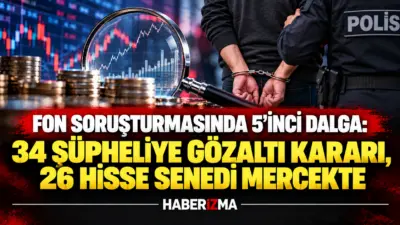 Sermaye piyasalarını sarsan dev borsa ve fon soruşturmasında 5'inci dalga