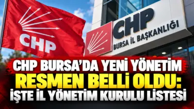 Cumhuriyet Halk Partisi (CHP) Genel Merkezi, Bursa İl Başkanlığı'nın yeni