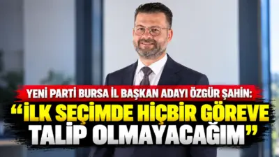 YENİ Parti Bursa İl Başkanlığı'na adaylığını açıklayan Nilüfer Kurucu İlçe