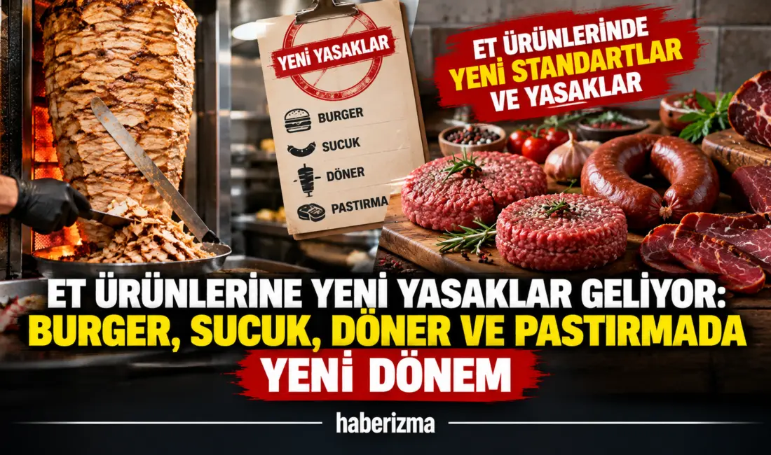 Tarım ve Orman Bakanlığı, et ve et ürünlerine yönelik standartları