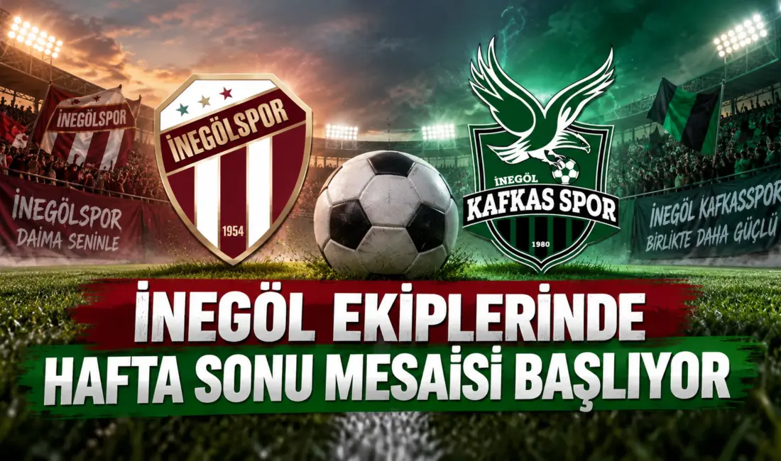 TFF 2. Lig'deki İnegöl temsilcileri Sultan Su İnegölspor ve İnegöl