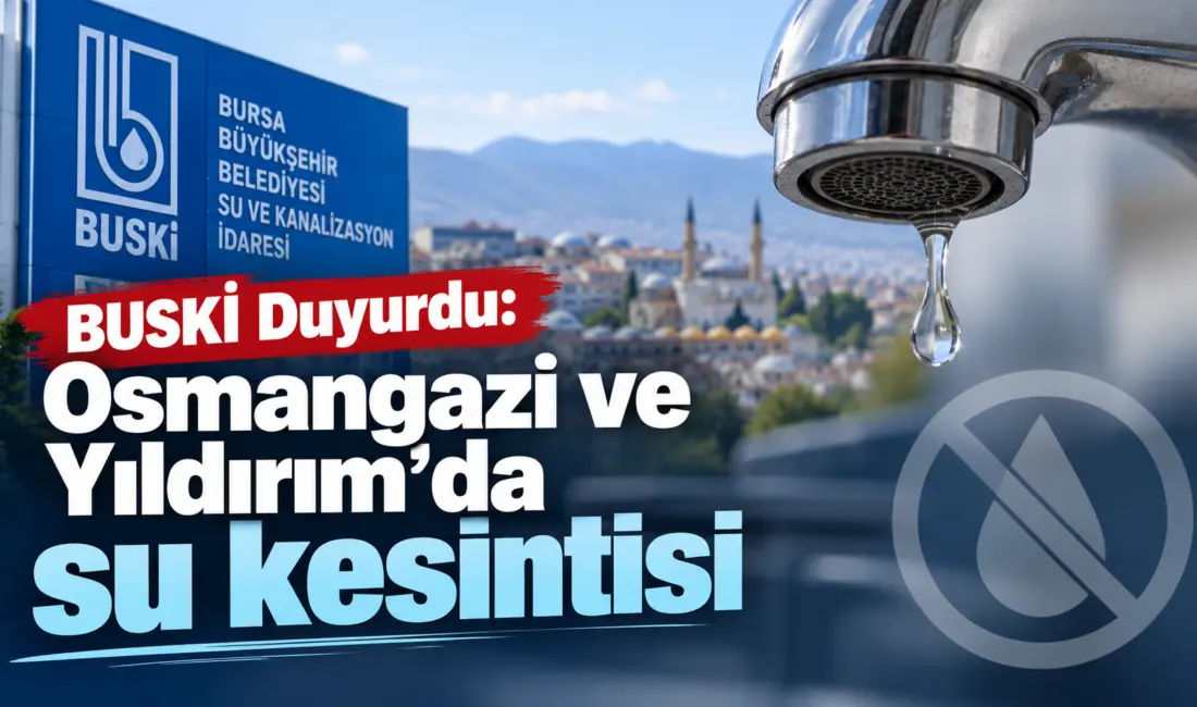 Bursa Büyükşehir Belediyesi iştiraklerinden BUSKİ Genel Müdürlüğü Elektrik Makine ve