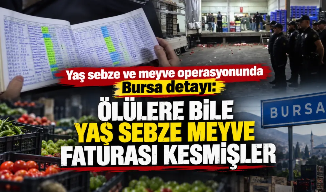 Yaş sebze ve meyve piyasasında fiyatları yukarı yönlü manipüle ederek