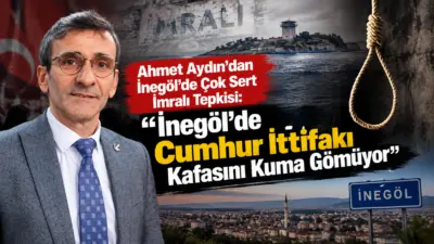 Yeniden Refah Partisi İnegöl İlçe Başkanı Ahmet Aydın, kamuoyunda tartışılan