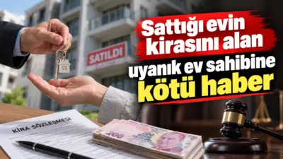 Kiracı-ev sahibi arasındaki tartışmalar bitmek bilmiyor. Daireyi satmasına rağmen kira