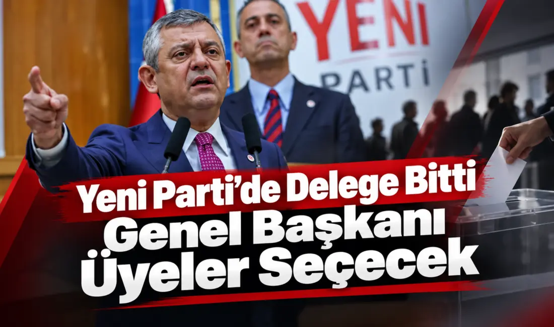 Yeni Parti Genel Sekreteri Yunus Emre, partinin hazırladığı "Siyaseti Yurttaşa