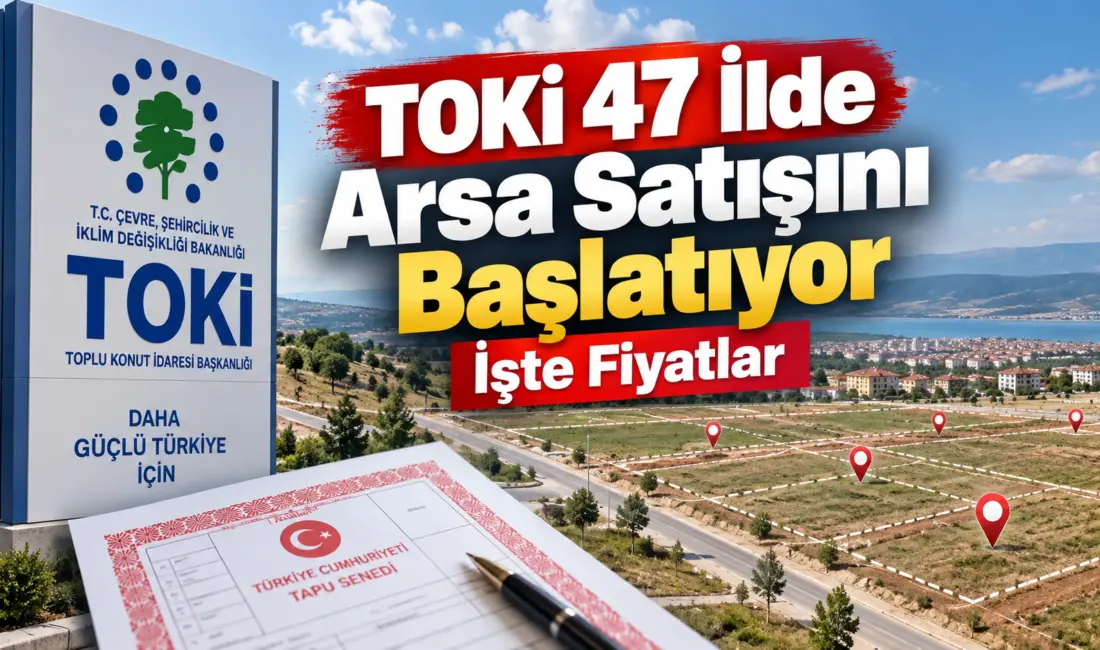 Toplu Konut İdaresi Başkanlığı (TOKİ), 47 ilde yer alan toplam