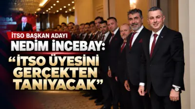 İTSO Başkan Adayı Nedim İncebay, “Üyesini Tanıyan İTSO” projesini açıkladı.