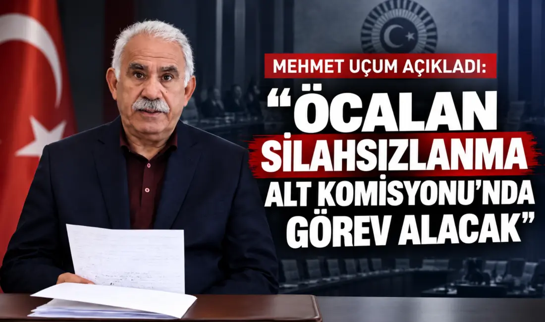 Cumhurbaşkanı Başdanışmanı Mehmet Uçum, "Terörsüz Türkiye" sürecinde kurulan Takip ve