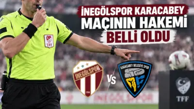 Nesine 2. Lig'de 20 Eylül Pazar günü İnegöl İlçe Stadı'nda