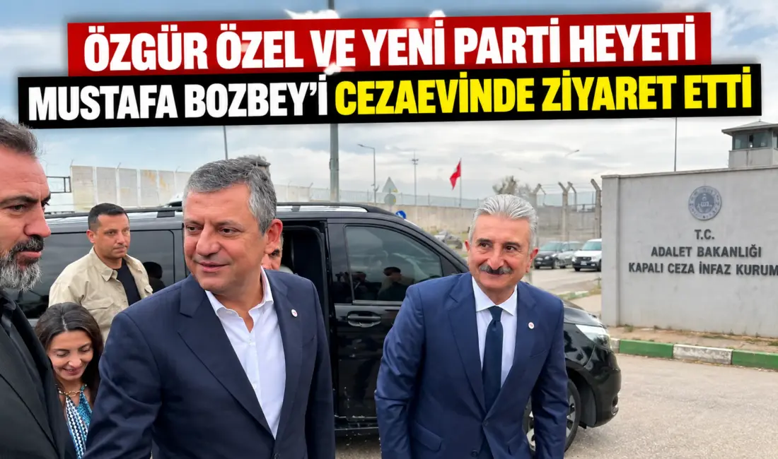 Yeni Parti Genel Başkanı Özgür Özel, imar yolsuzluğu ve rüşvet