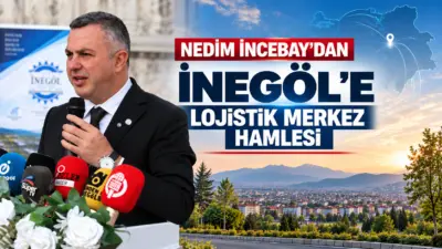 İTSO Başkan Adayı Nedim İncebay, Hedef 2034 projeleri kapsamında İnegöl