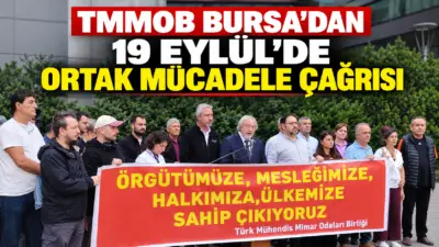 TMMOB Bursa İl Koordinasyon Kurulu, 19 Eylül 1979 İş Bırakma
