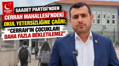 Saadet Partisi İnegöl İlçe Başkan Yardımcısı Orhan Bektaş, Cerrah Mahallesi’ndeki