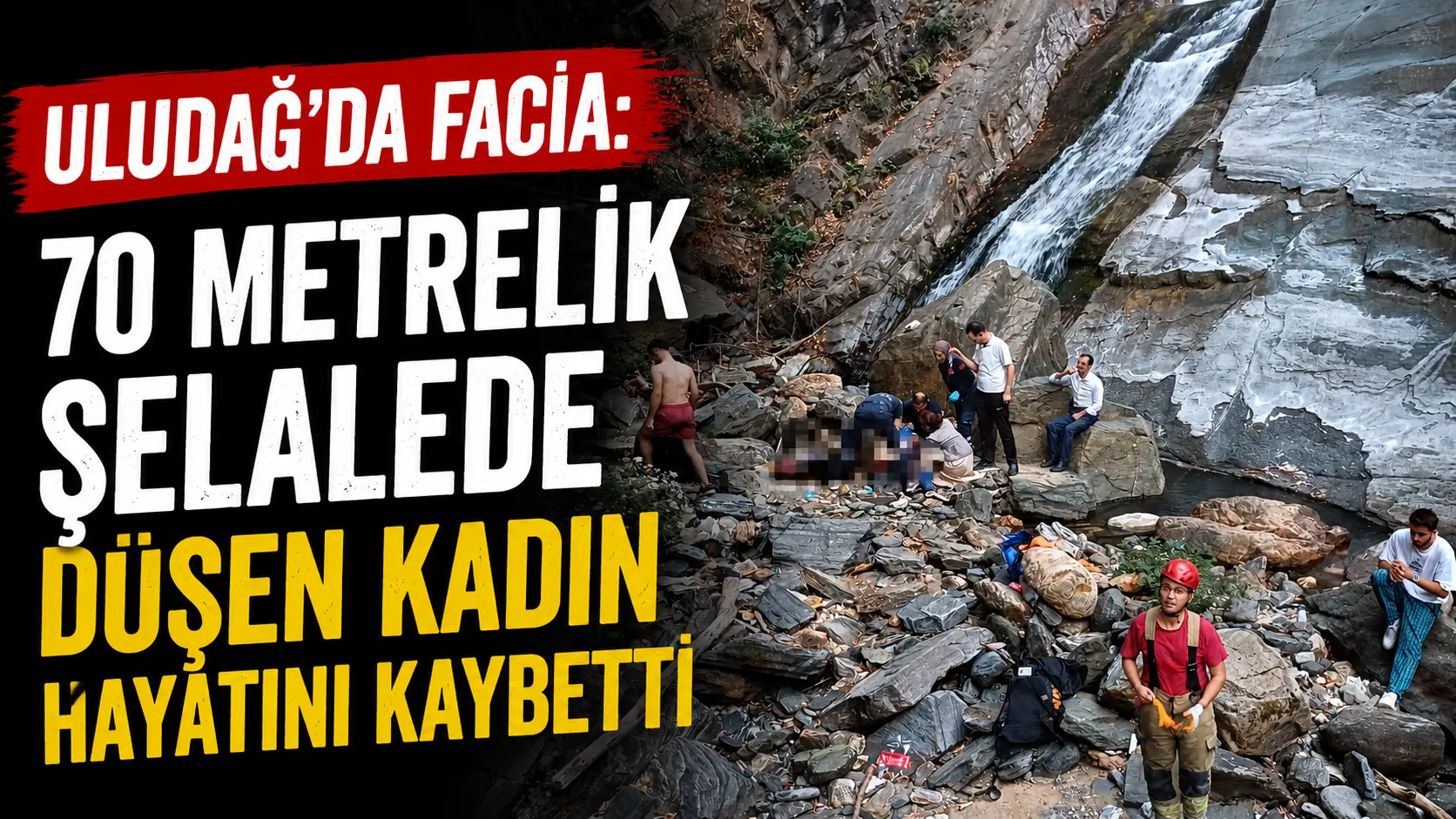 Bursa’nın Kestel ilçesinde, Uludağ’ın eteklerinde bulunan Küreklidere Şelalesi kenarında dolaştığı