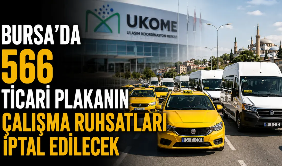 Bursa Büyükşehir Belediyesi Ulaşım Koordinasyon Merkezi (UKOME), yargı kararları doğrultusunda