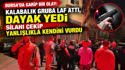 Bursa’nın Osmangazi ilçesinde parkta iki grup arasında çıkan tartışma silahlı